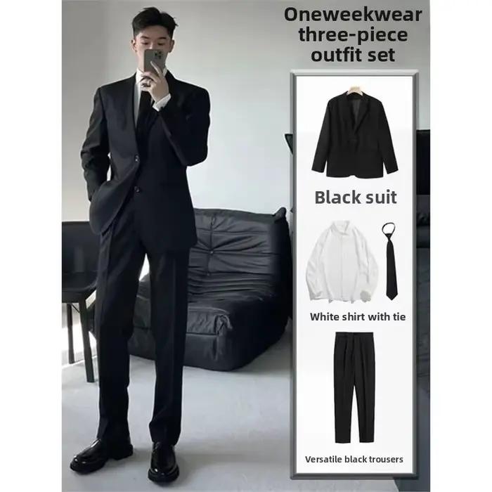 Veste de costume décontractée pour hommes