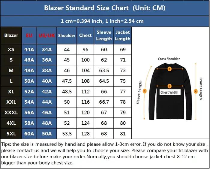 Veste slim à double boutonnage pour homme