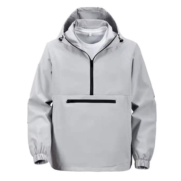 Blouson Homme Printemps 2026 Nouvelle Collection Décontracté Polyvalent Tendance à Capuche Style Utilitaire