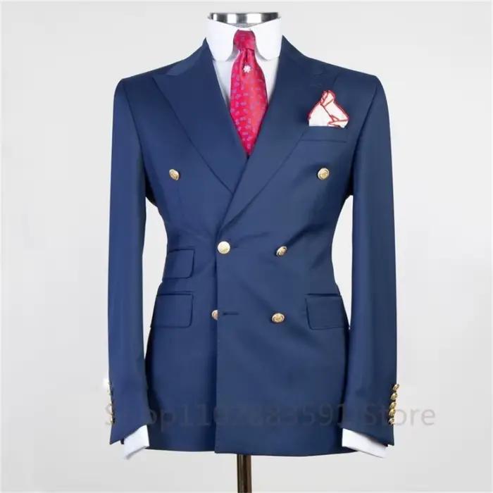 Veste de Costume Homme de Haute Qualité Style Britannique pour Mariage et Soirée – Blazer Slim Fit