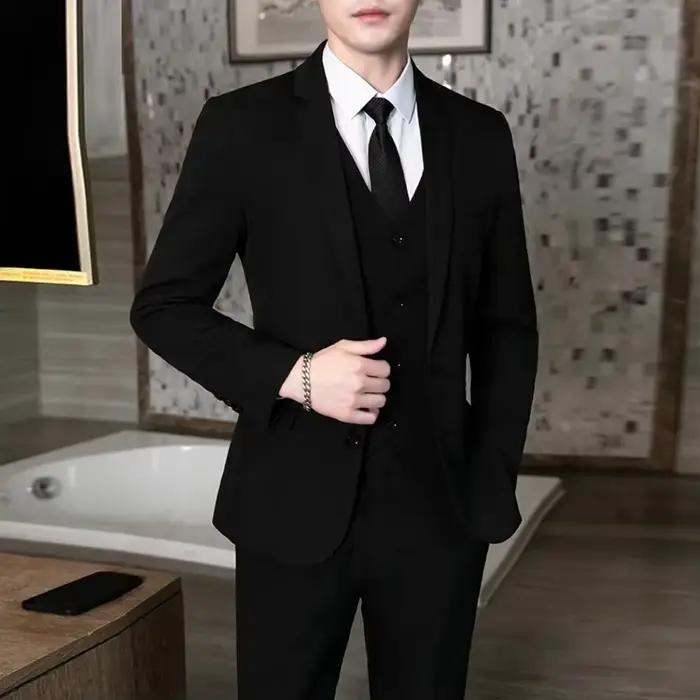 Ensemble de costume noir pour homme
