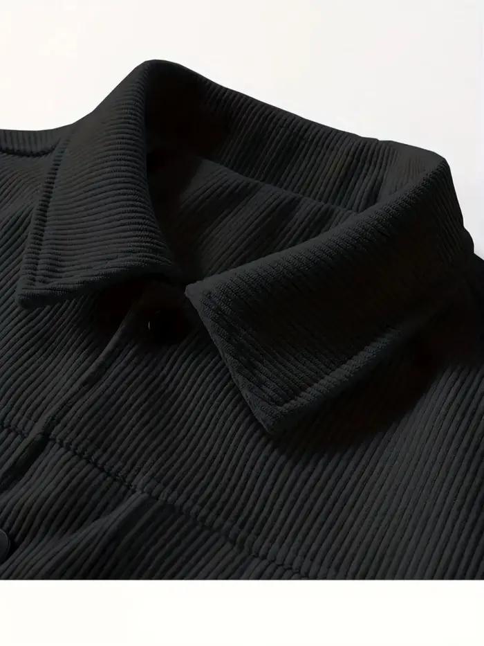 Nouvelle veste en velours côtelé pour homme automne 2025