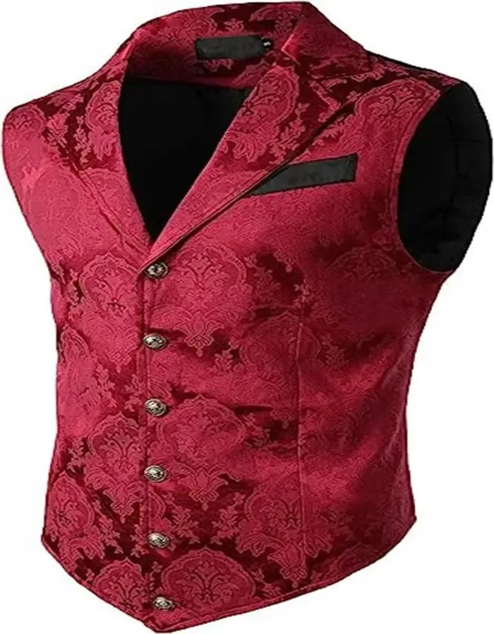 Gilet de costume d'affaires Vintage britannique à la mode pour hommes