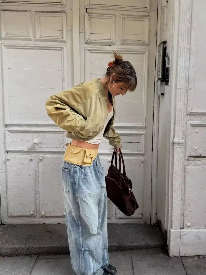 Blouson court pour femme