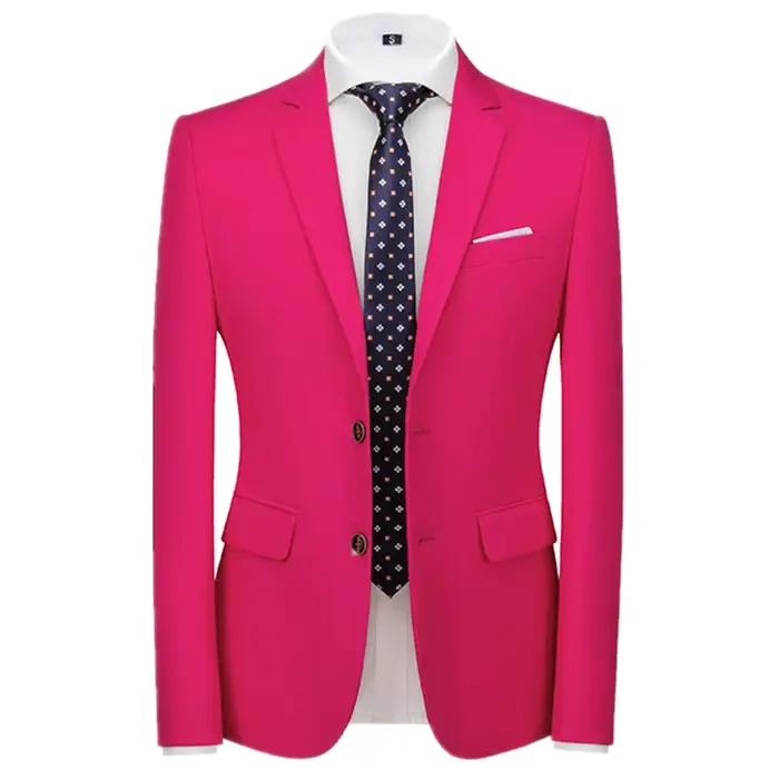 Veste de costume verte pour hommes