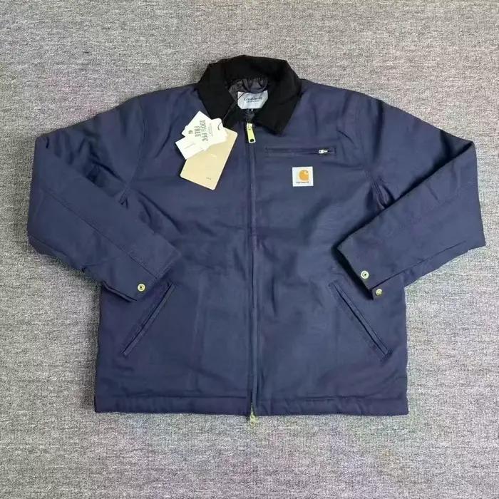 Veste en toile J97 Detroit American Vintage en denim délavé style workwear