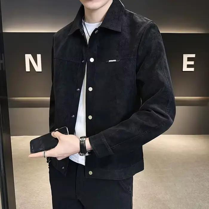 Veste Printemps-Automne Homme 2026 Nouvelle Veste Slim à Revers