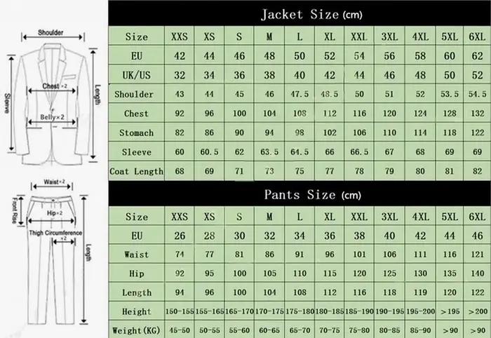 Costumes de marié imbibés pour hommes