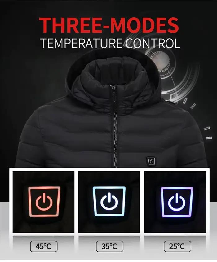 Veste chauffante pour hommes