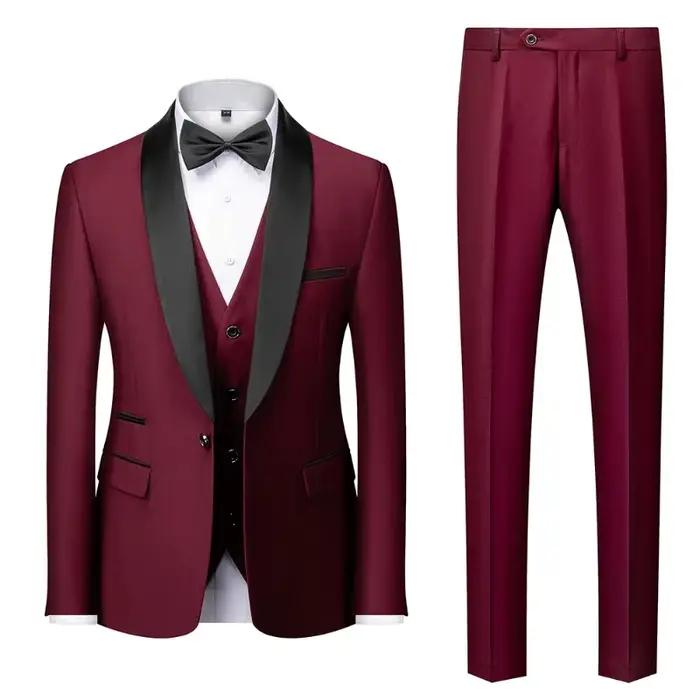 Costume de smoking décontracté pour homme élégant et confortable pour marié mariage soirée chic