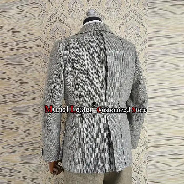 Vestes à chevrons grises pour hommes