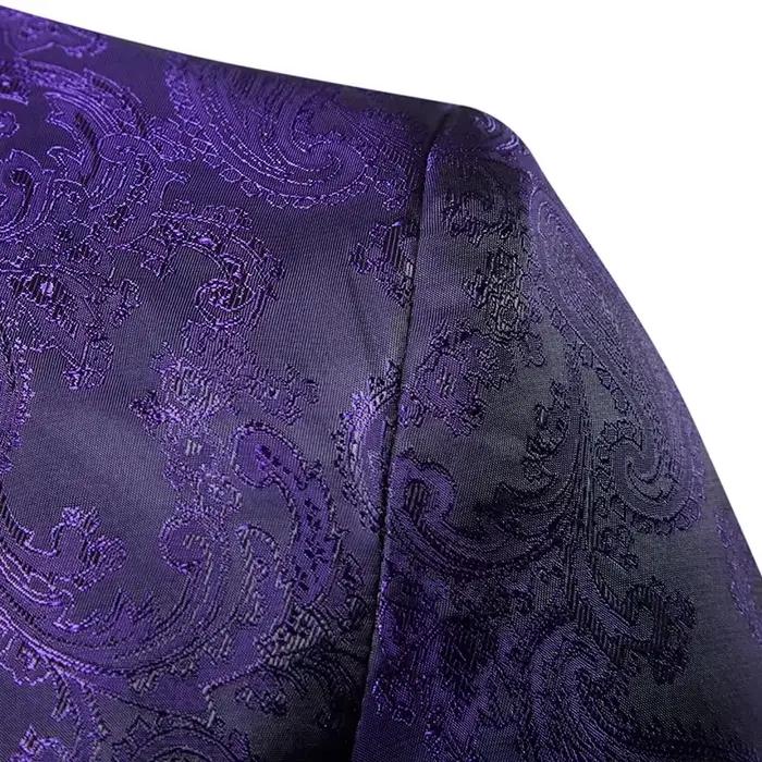 Veste de costume violette pour hommes