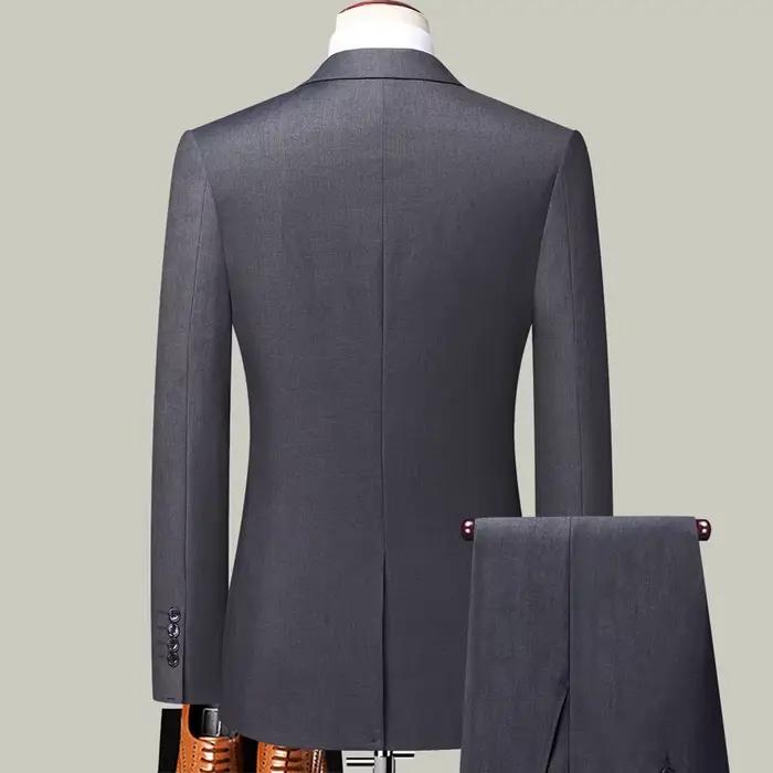 Costume pour homme vêtement de travail formel tenue professionnelle cérémonie mariage marié témoin élégance professionnelle