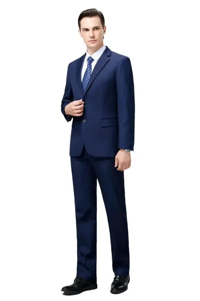 Chemise décontractée polyester viscose gentleman pour travail mariage formel mode masculine affaires grande taille