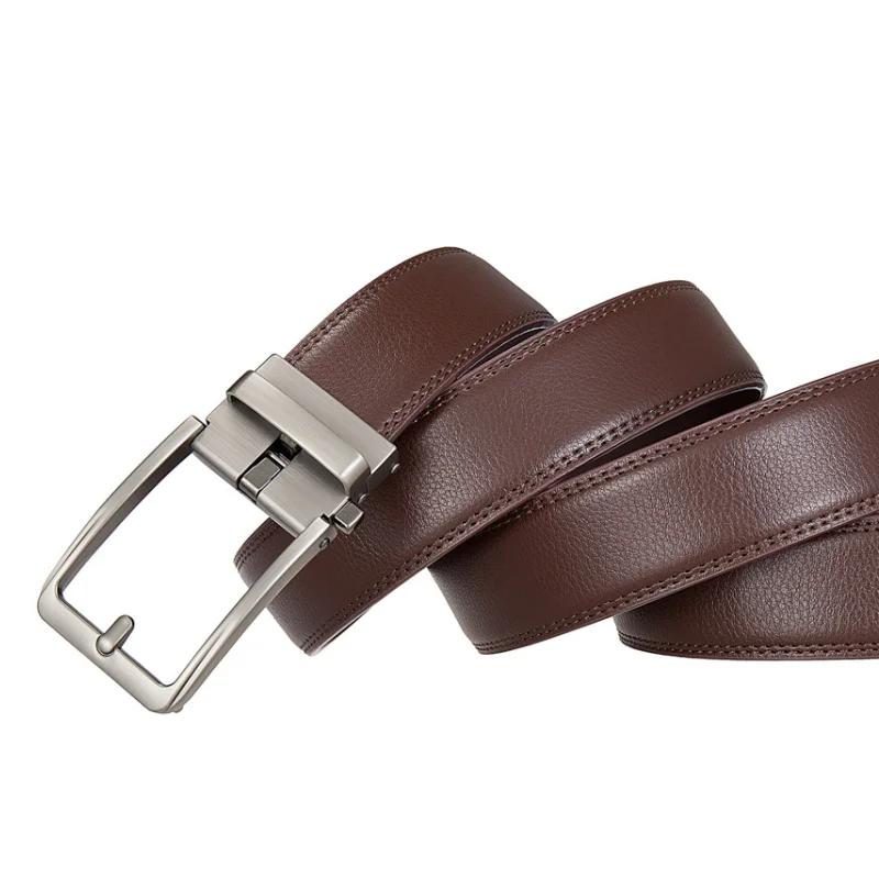 Ceintures pour hommes ceintures à fausse boucle ardillon styles populaires ceintures d'affaires en c