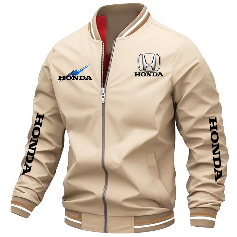 Nouvelle veste Honda pour hommes - Tenue de course HONDA - Manteau de veste pour hommes en tissu imp
