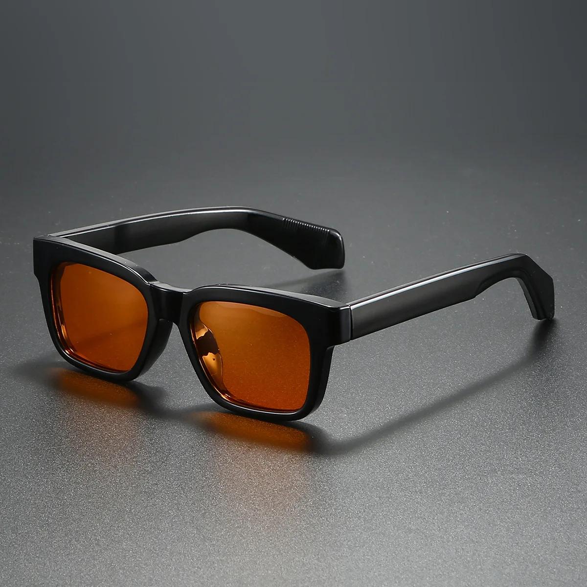 Lunettes de soleil carrées polarisées pour hommes, pour la conduite, la pêche, les voyages, UV400, r