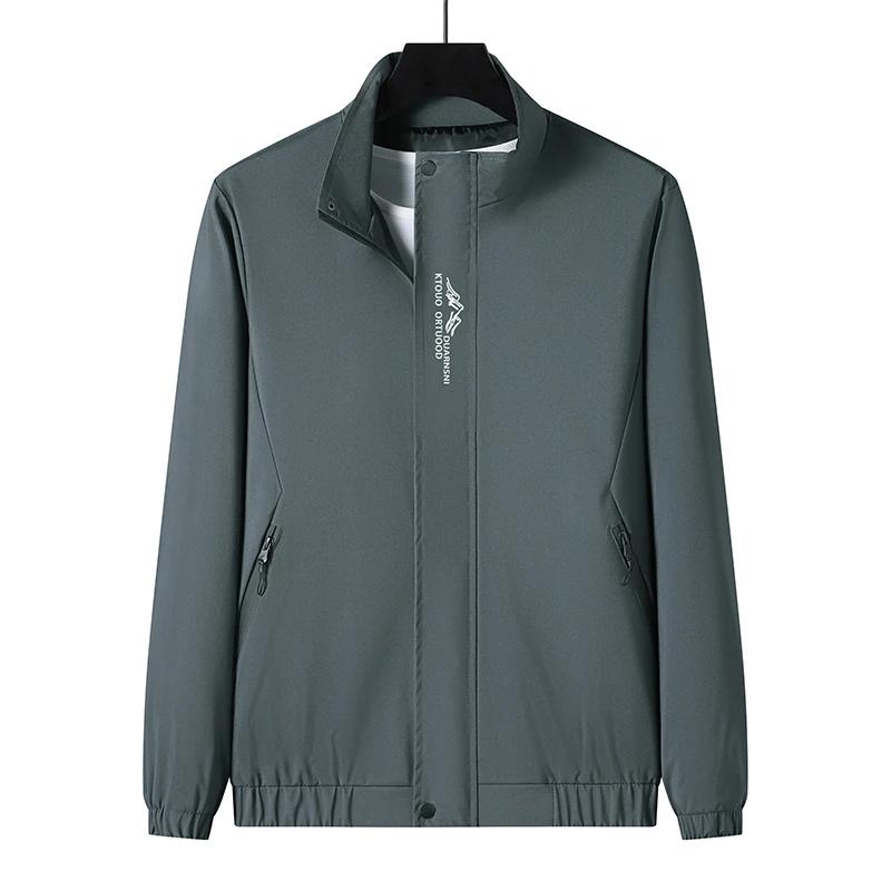 Veste de Costume Formelle de Luxe pour Homme, Blazer à Col Montant, Manteau de Bureau pour Homme, Ve