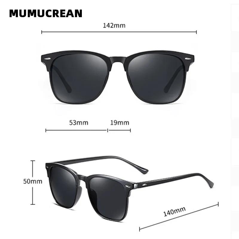 Nouvelles lunettes de soleil polarisées classiques rétro hommes lunettes de soleil lunettes de solei