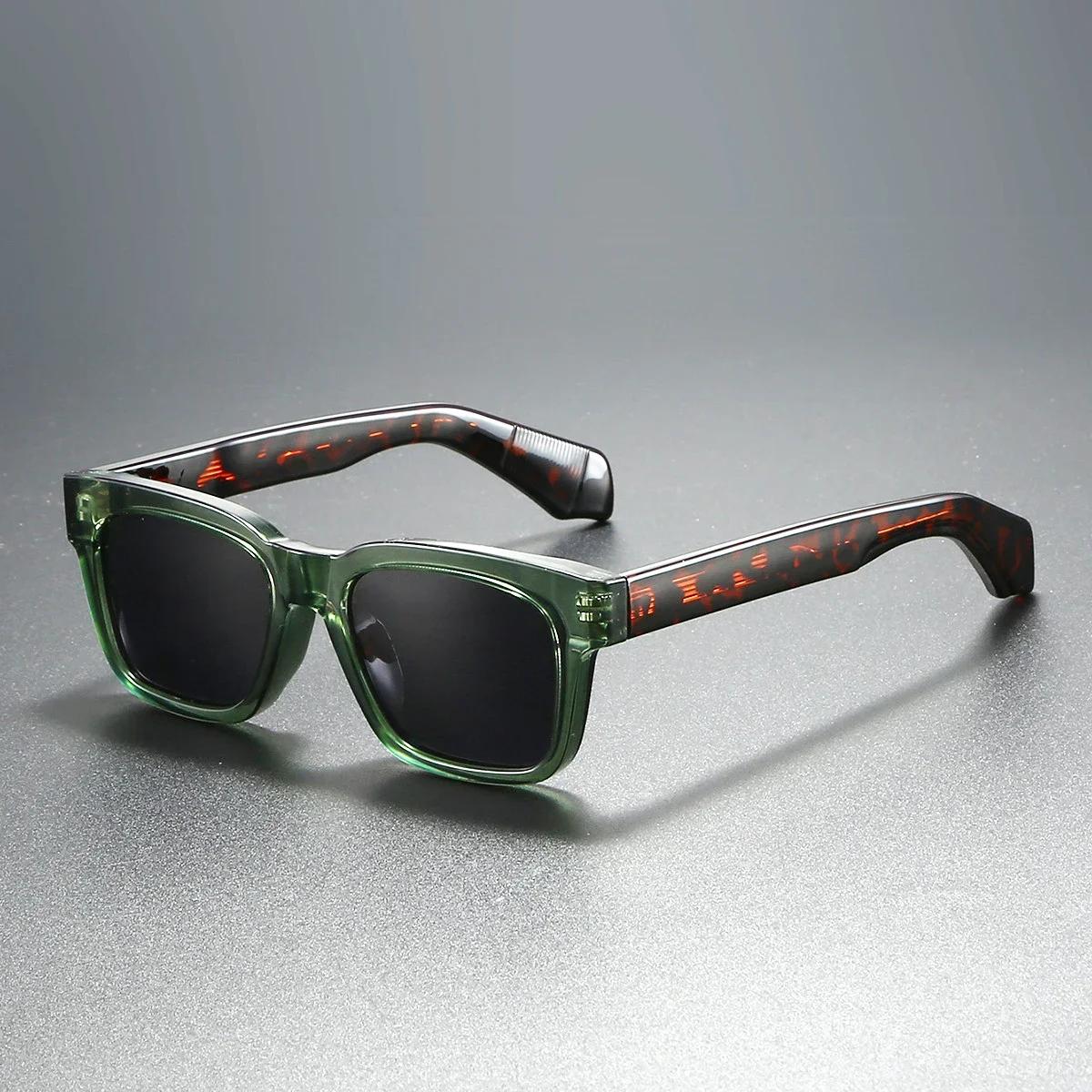 Lunettes de soleil carrées polarisées pour hommes, pour la conduite, la pêche, les voyages, UV400, r