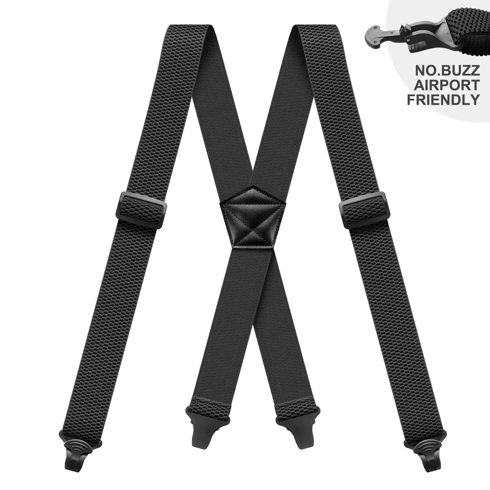 Bretelles de Surintendant artificiel astiques Réglables X-Back pour Homme, Bretelles de Travail RapD