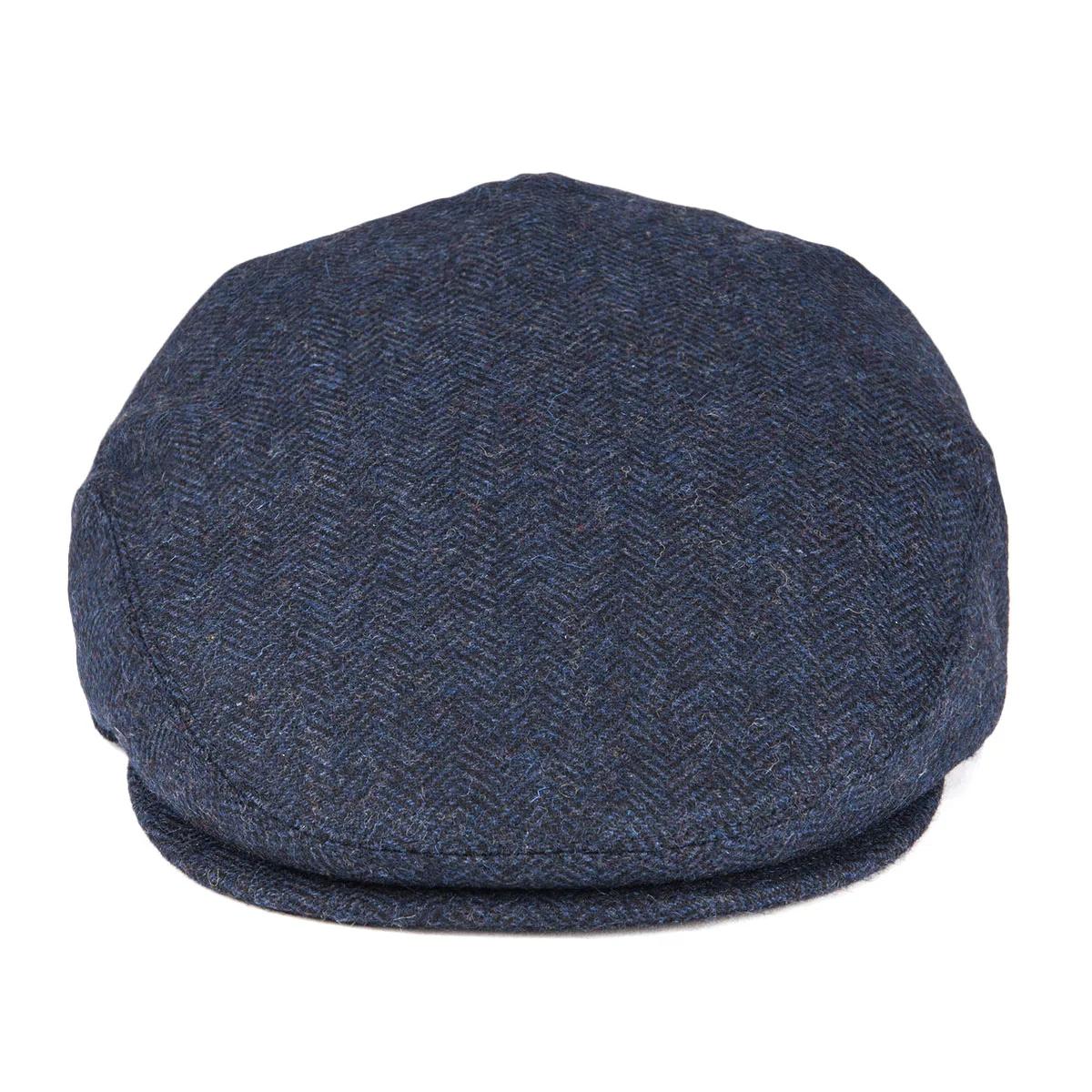 VOBOOM laine Tweed chevrons casquette irlandaise pour hommes femmes béret Cabbie pilote chapeau Golf