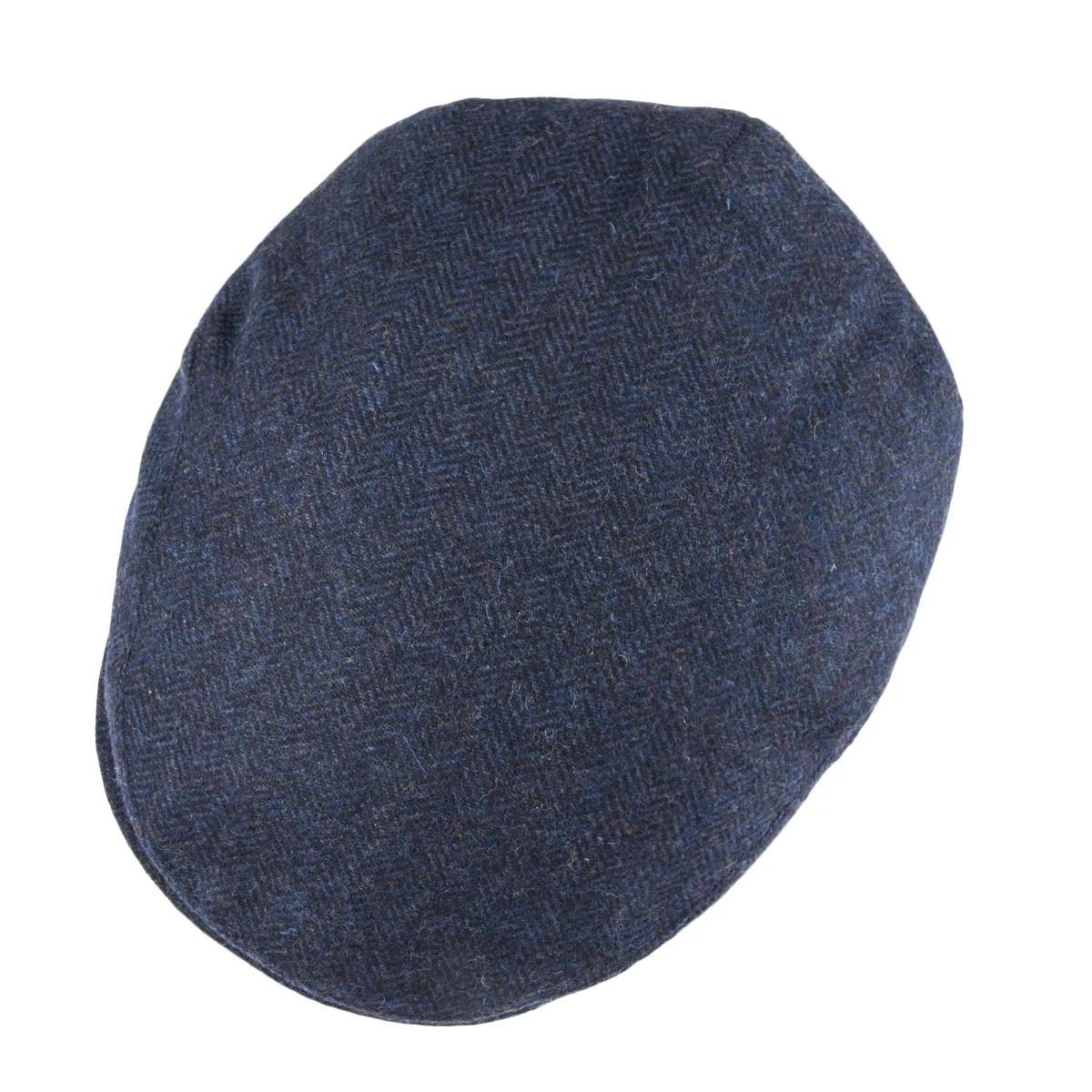 VOBOOM laine Tweed chevrons casquette irlandaise pour hommes femmes béret Cabbie pilote chapeau Golf