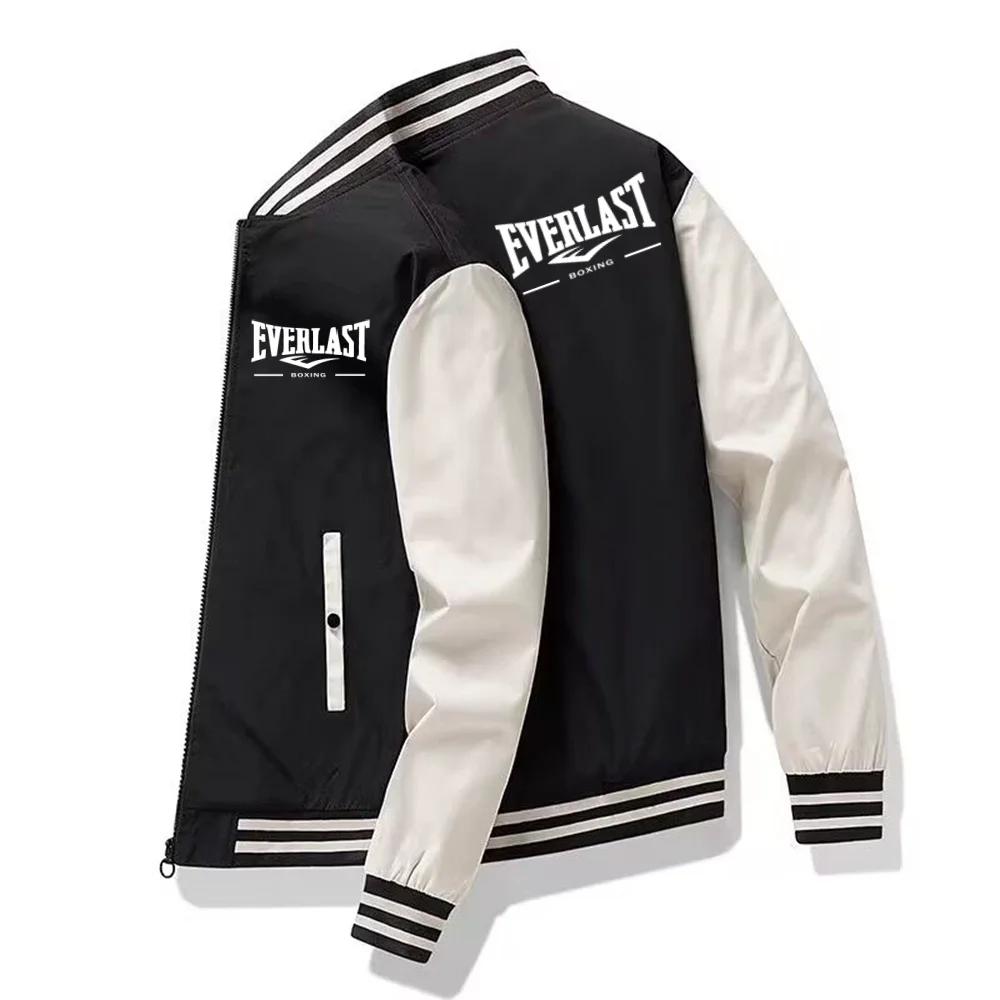 Blouson de baseball classique pour homme Printemps/Été 2026 – Veste décontractée à col montant style