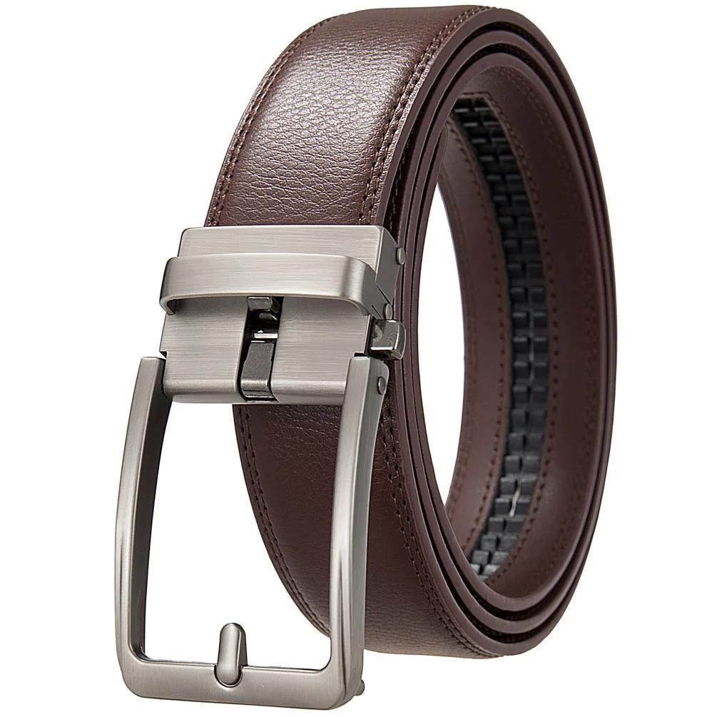 Ceintures pour hommes ceintures à fausse boucle ardillon styles populaires ceintures d'affaires en c