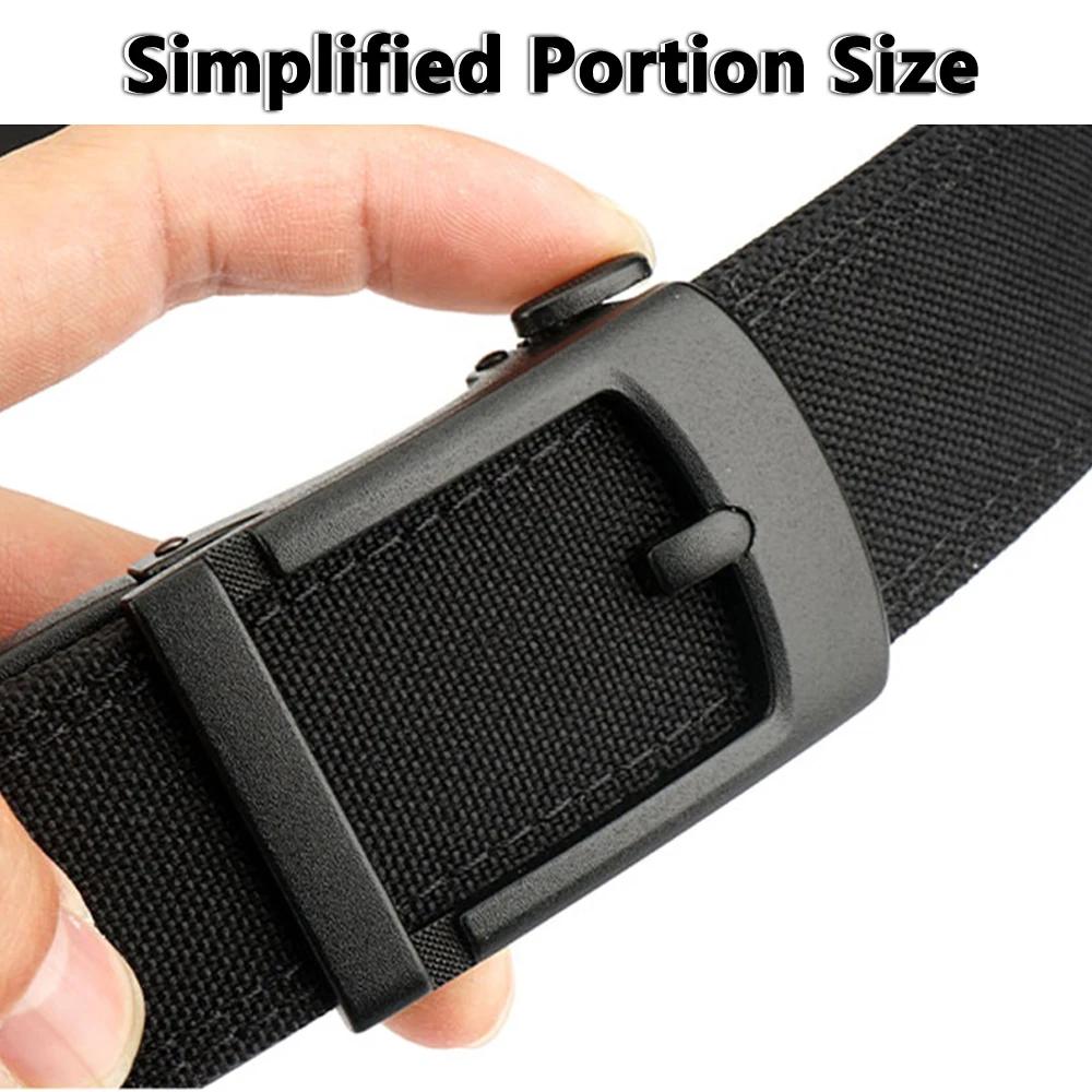 TUSHI nouvelle ceinture militaire pour hommes en Nylon robuste boucle automatique en métal ceinture 