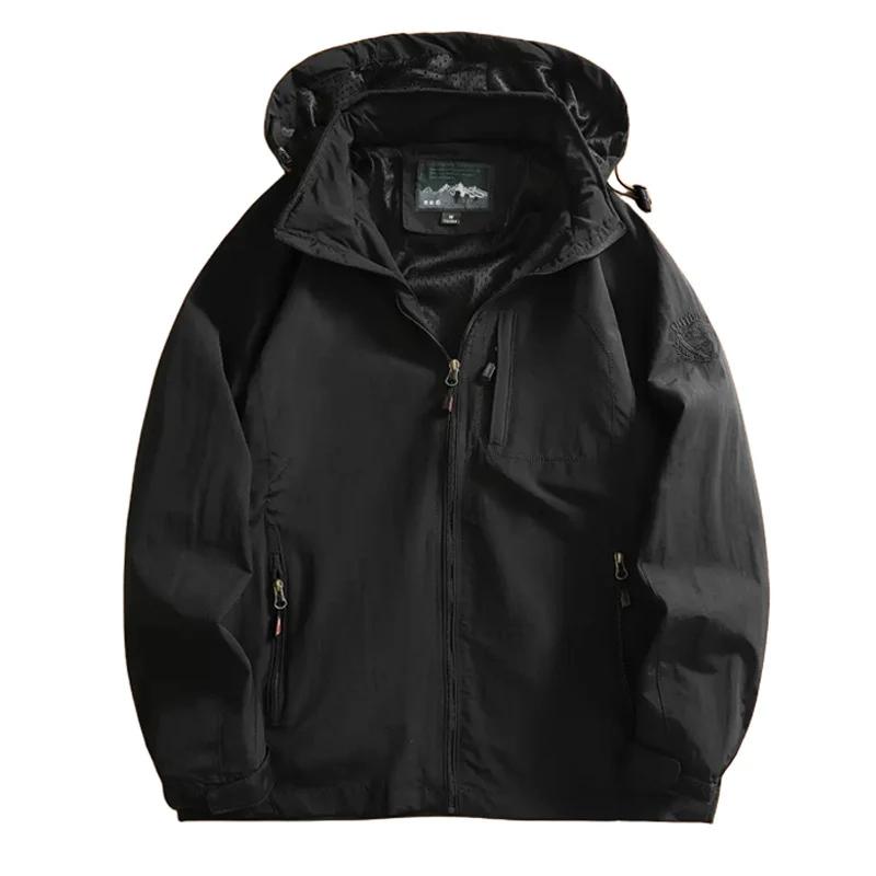 Automne hommes randonnée vestes imperméables hommes en plein air séchage rapide sport escalade mante
