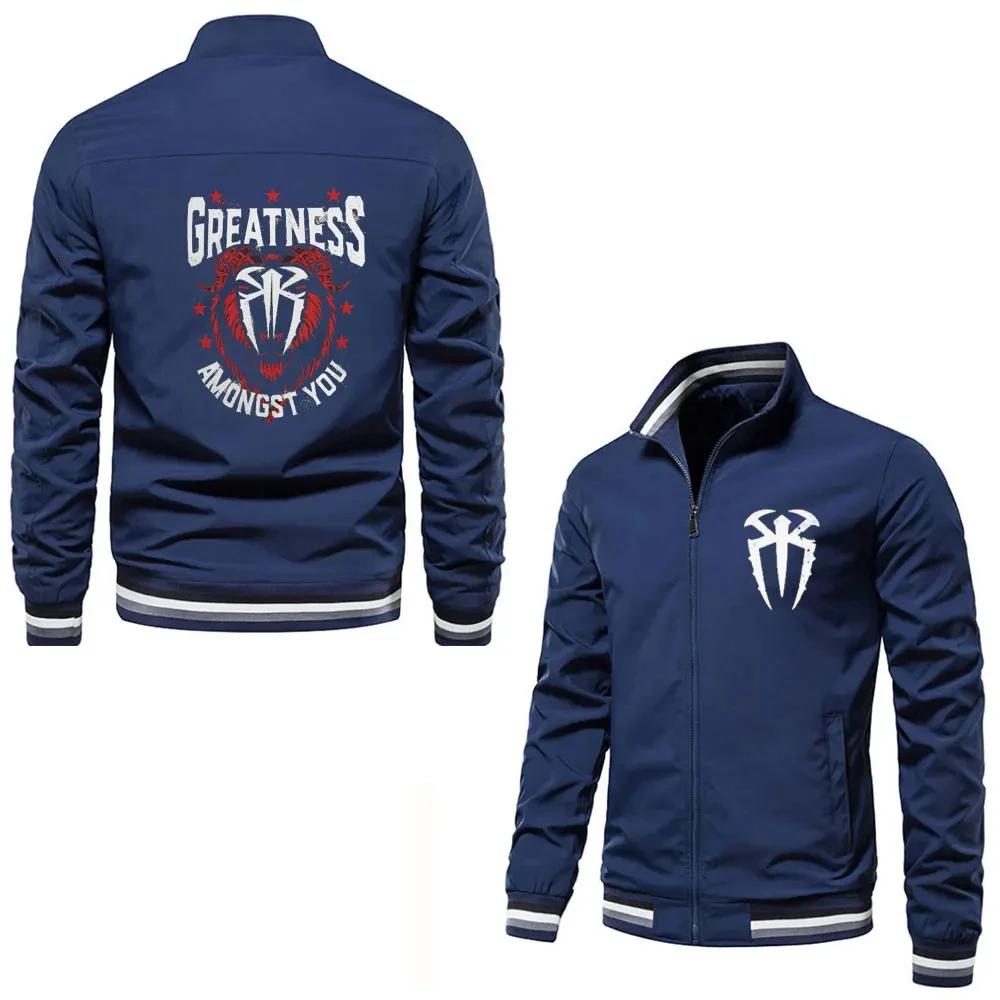 Veste coupe-vent avec fermeture éclair pour homme, célèbre Worcestershire ler, règles romaines, spor