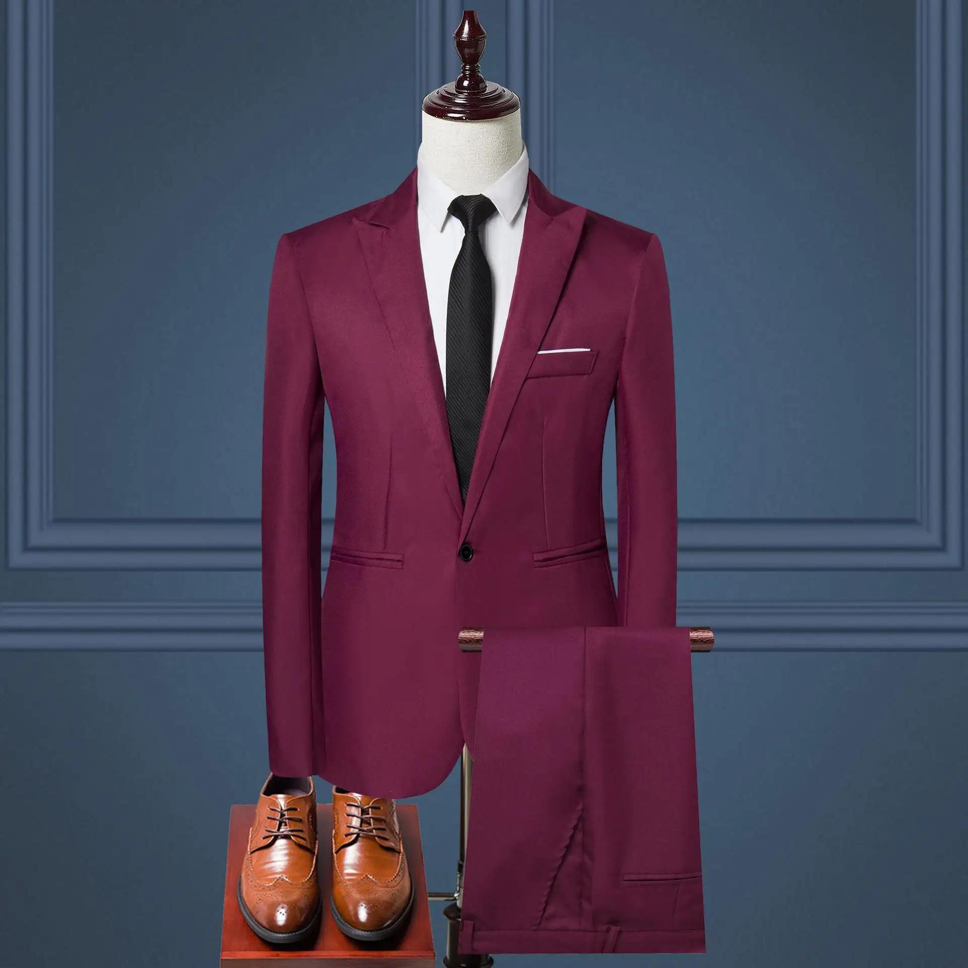 Vêtements pour hommes de luxe nouveau costume pour hommes costume de mode européenne et américaine c