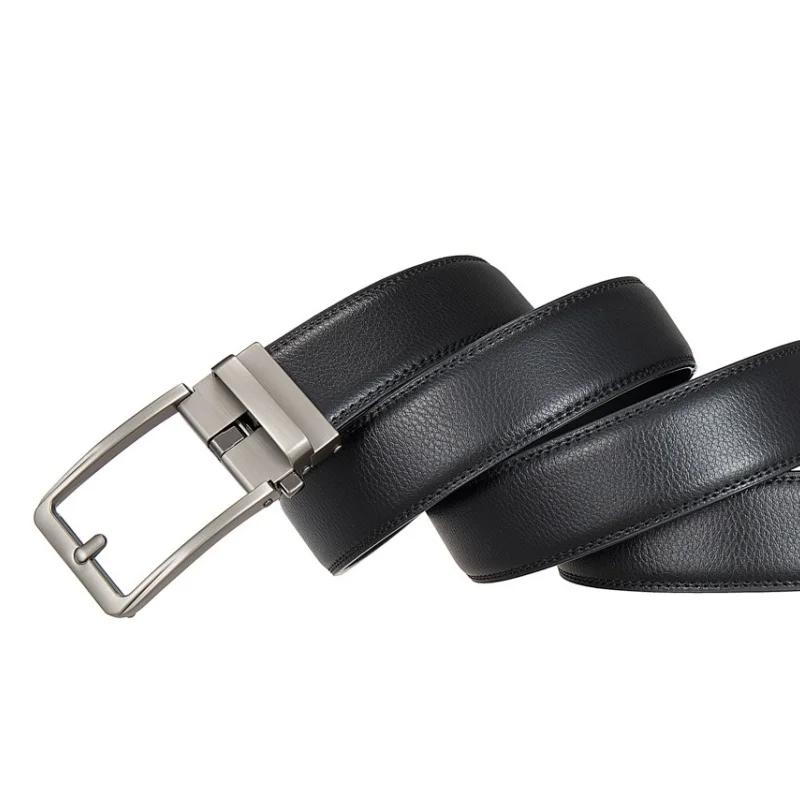 Ceintures pour hommes ceintures à fausse boucle ardillon styles populaires ceintures d'affaires en c