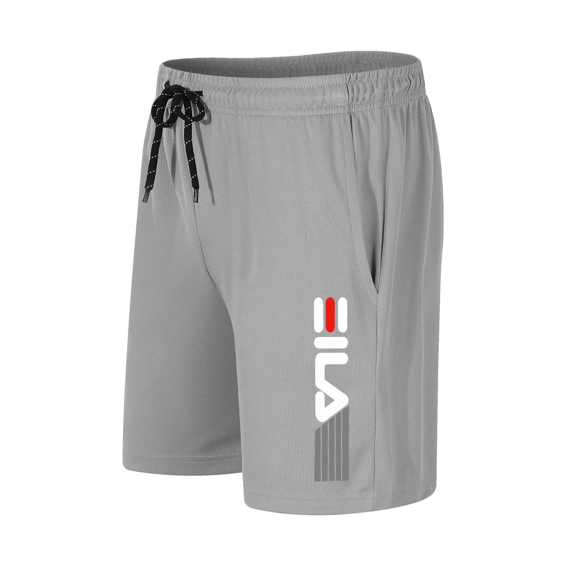 Shorts de course pour hommes, décontractés, respirants, en maille, séchage rapide, pour la randonnée