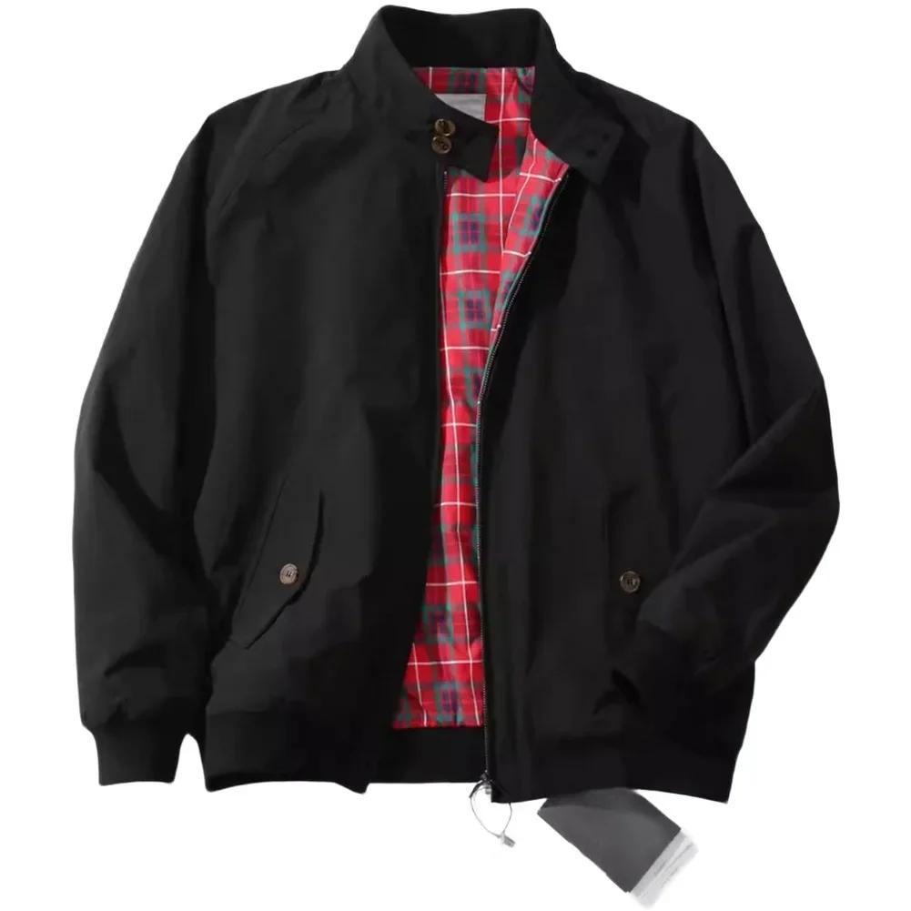 Veste pour les vacances manteau à col montant vêtements d'extérieur pour hommes activités décontract