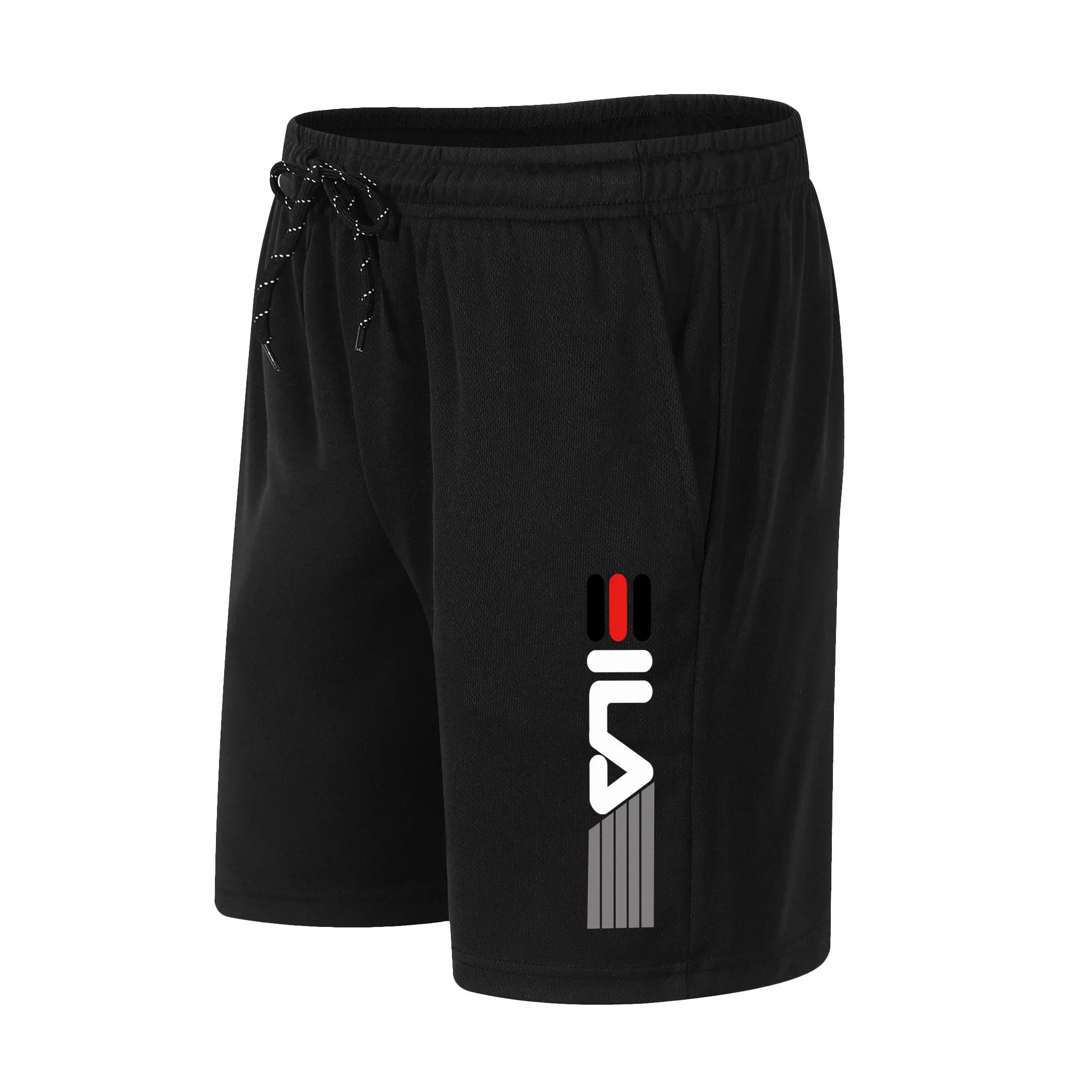 Shorts de course pour hommes, décontractés, respirants, en maille, séchage rapide, pour la randonnée