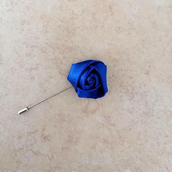Boutonnières pour hommes pour mariage marié Corsage épinglettes ruban Roses fleur Mensuit boutonnièr