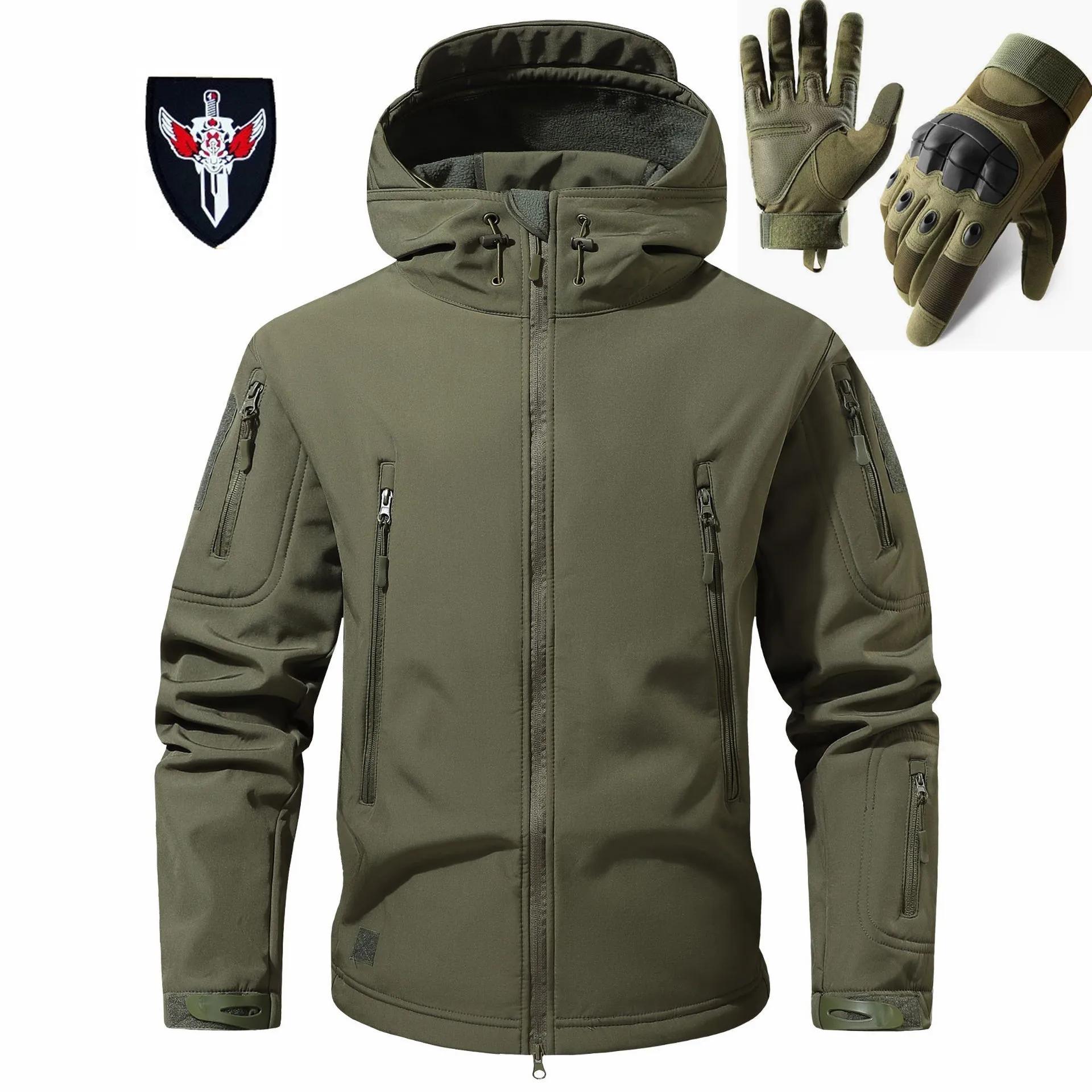 Veste en laine classique pour homme, pour l'automne et l'hiver, tactique, imperméable, pour la pêche