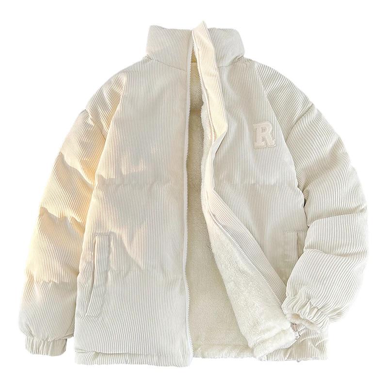 Veste en velours côtelé extérieur pour hommes, manteau en denim pour hommes, parka de loisirs, rever