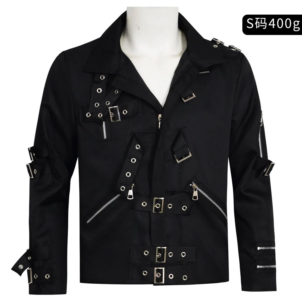 Veste de costume rare MJ Michael Jackson Blac BAD pour homme, idéale pour les fans des stars