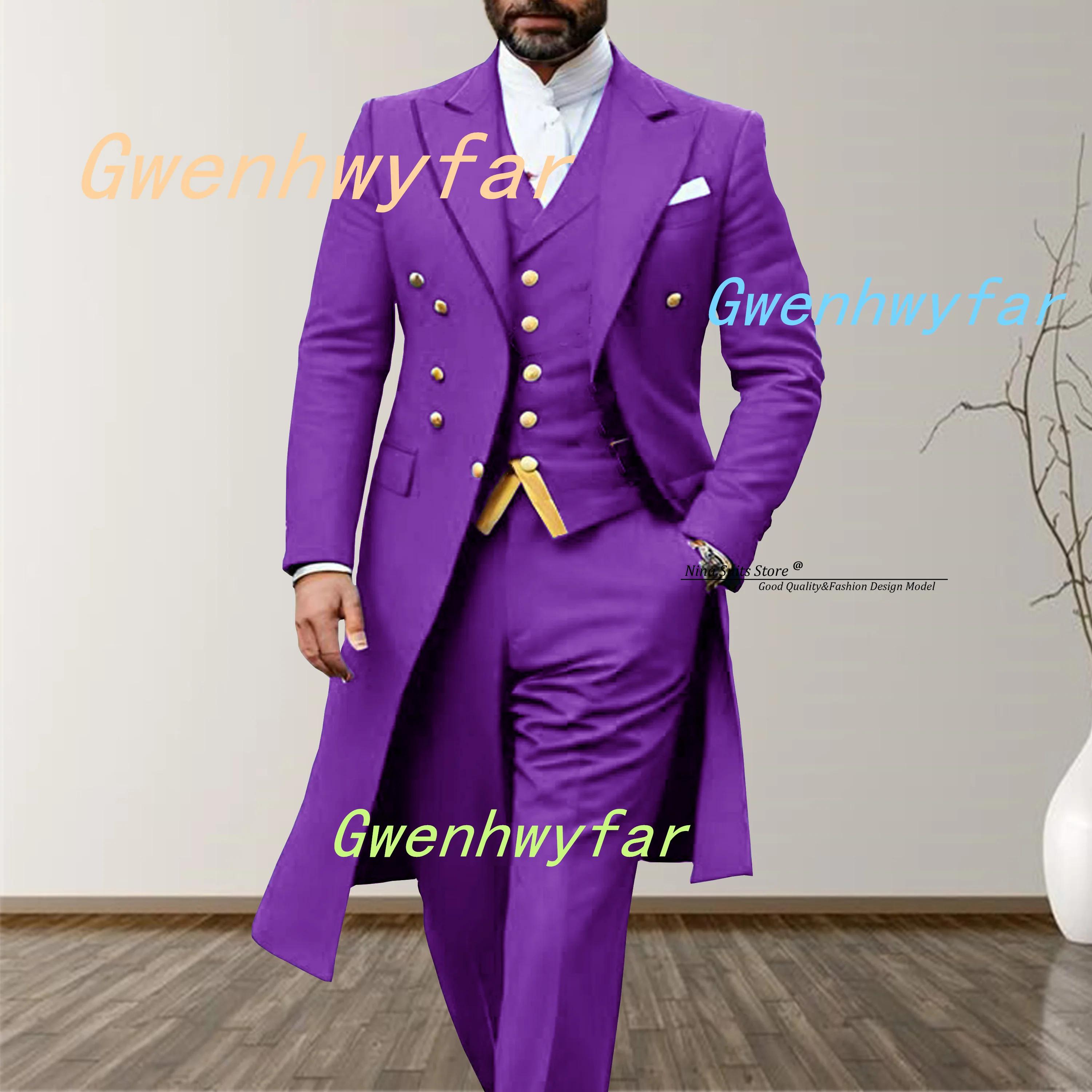 Gwenhwyfar 2026 – Nouveauté : Costume élégant 3 pièces turquoise pour homme avec gilet et pantalon d