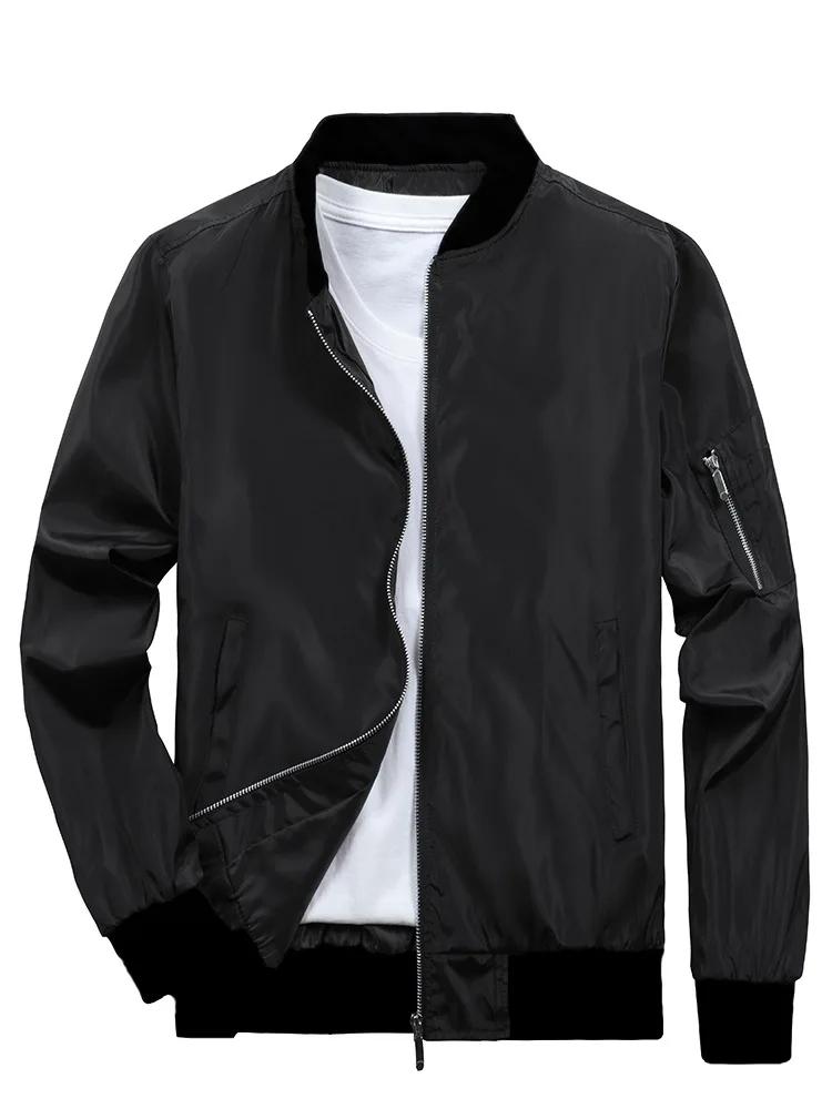 Veste à la mode pour hommes, Cardigan fin décontracté, col montant à fermeture éclair, pour personne