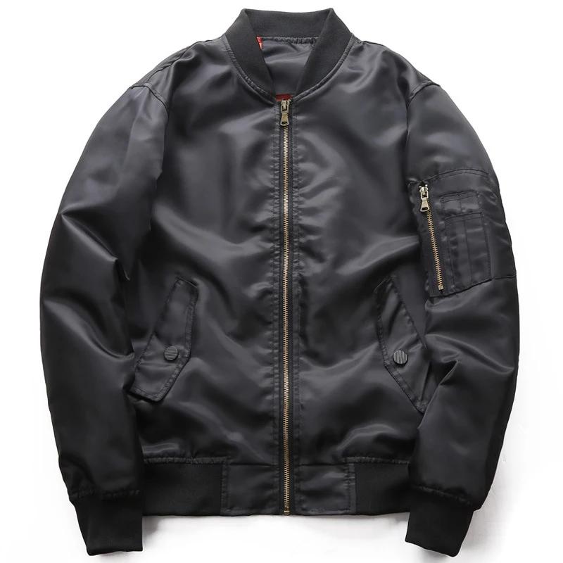 Blouson aviateur MA1 pour hommes, coupe-vent extérieur, uniforme de baseball, vestes légères, vêteme