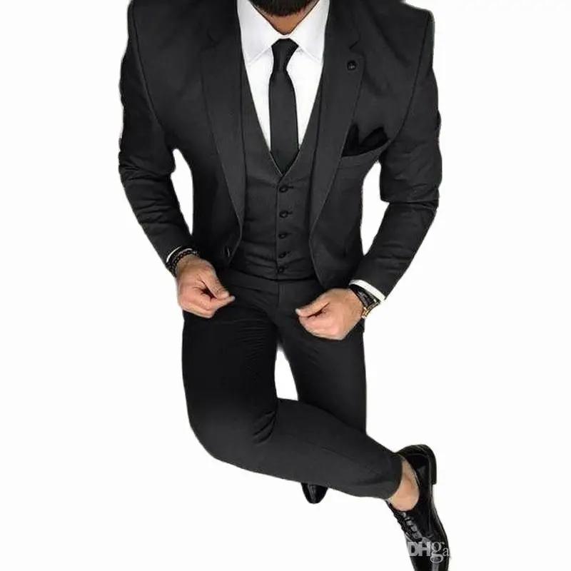 Smoking de mariage classique vert olive pour hommes, olympiques pour marié, revers cranté, blazer Sl