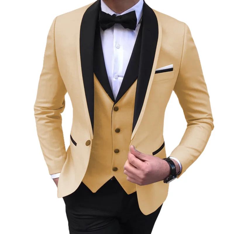 Costumes 3 pièces fendus pour hommes