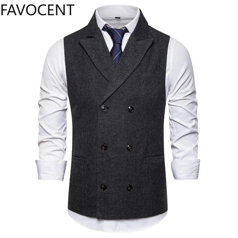 Gilet hommes Double boutonnage costume gilets