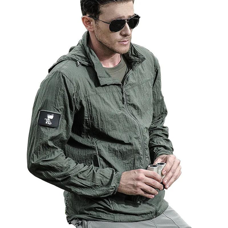 Veste d'Été Légère à Capuche pour Homme