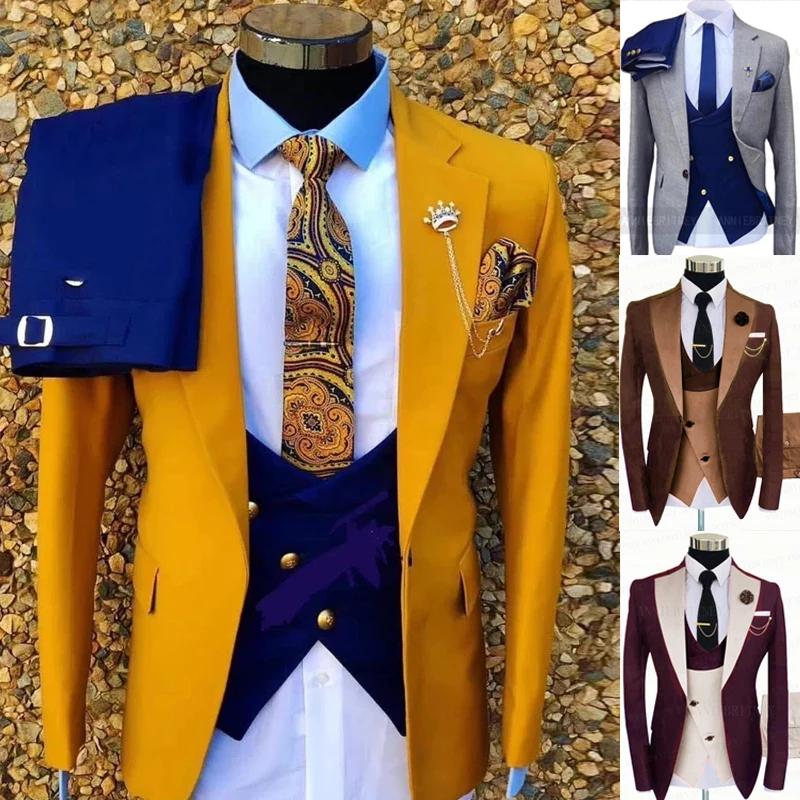 Costume de mariage pour homme gris
