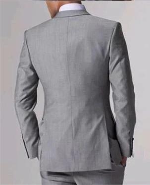 Costume gris formel pour hommes